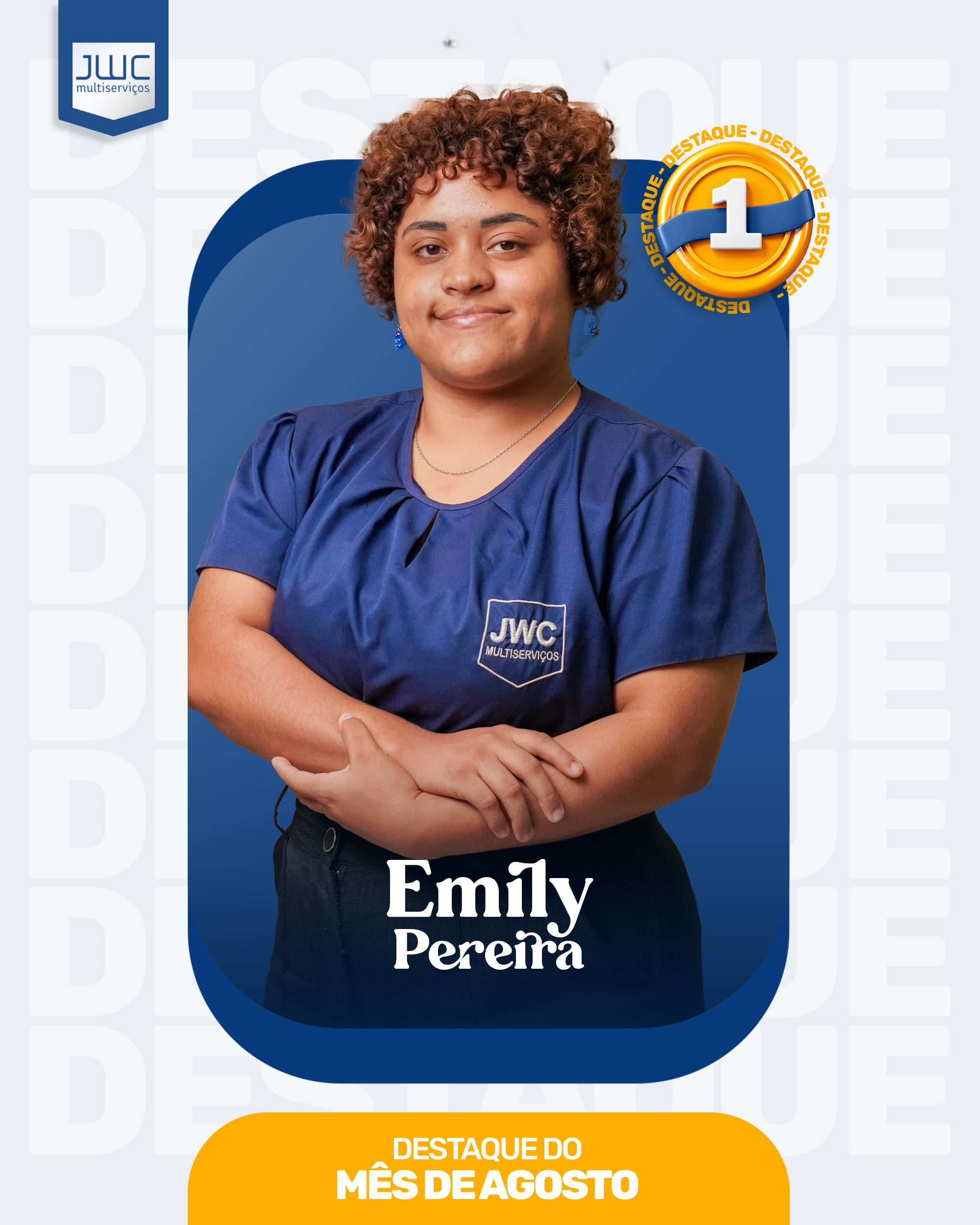 Emily Pereira, 1º destaque de agosto